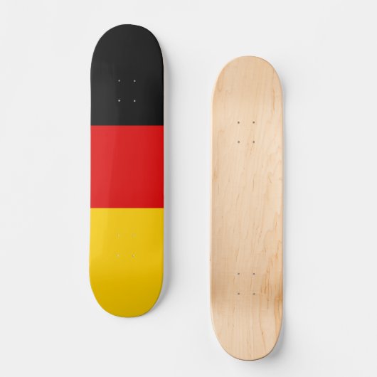 Deutsche Flagge Skateboard (Vorderseite)