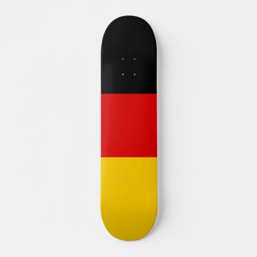 Deutsche Flagge Skateboard (Vorne)