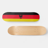 Deutsche Flagge Skateboard (Horizontal)