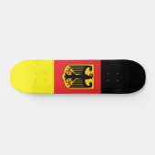 Deutsche Flagge Skateboard (Horizontal)