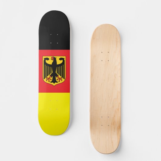 Deutsche Flagge Skateboard (Vorderseite)