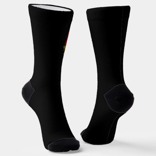 Deutsche Flagge Socken (Gewinkelt)