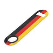 Deutsche Flagge Speed Flaschenöffner (Vorderseite Schrägansicht)