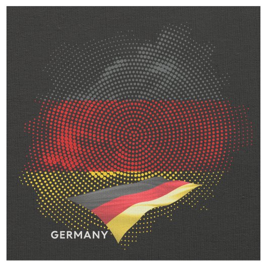 Deutsche Flagge Stoff (Nahaufnahme)