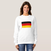 Deutsche Flagge Sweatshirt (Vorne ganz)