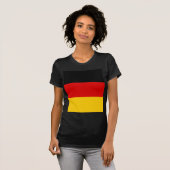 Deutsche Flagge T-Shirt (Vorne ganz)