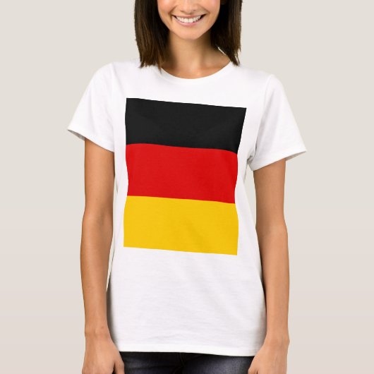 Deutsche Flagge T-Shirt (Vorderseite)