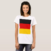 Deutsche Flagge T-Shirt (Vorne ganz)
