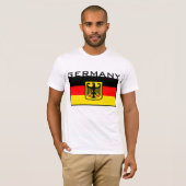 Deutsche Flagge T-Shirt (Vorne ganz)