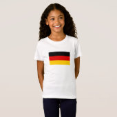 Deutsche Flagge T-Shirt (Vorne ganz)