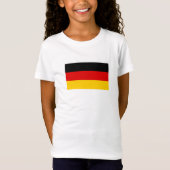 Deutsche Flagge T-Shirt (Vorderseite)