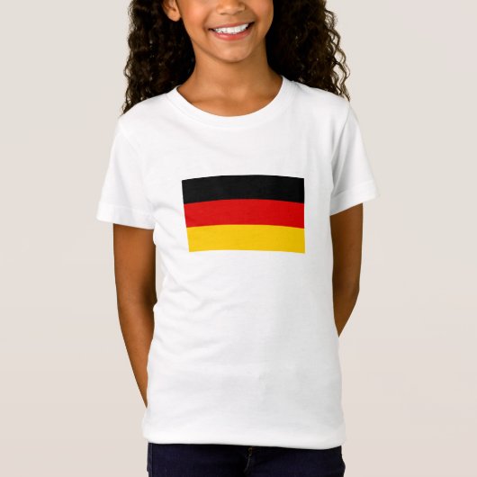 Deutsche Flagge T-Shirt (Vorderseite)