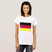 Deutsche Flagge T-Shirt (Vorne ganz)