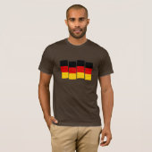 Deutsche Flagge T-Shirt (Vorne ganz)