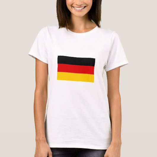 Deutsche Flagge T-Shirt (Vorderseite)