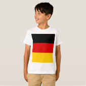 Deutsche Flagge T-Shirt (Vorne ganz)