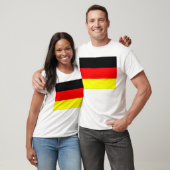 Deutsche Flagge T-Shirt (Unisex)