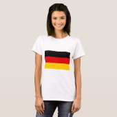 Deutsche Flagge T-Shirt (Vorne ganz)