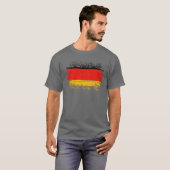 Deutsche Flagge T-Shirt (Vorne ganz)