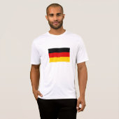 Deutsche Flagge T-Shirt (Vorne ganz)
