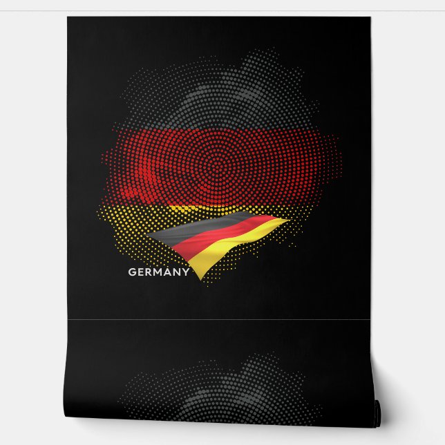 Deutsche Flagge Tapete (Abrollen)