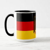 Deutsche Flagge Tasse (Links)
