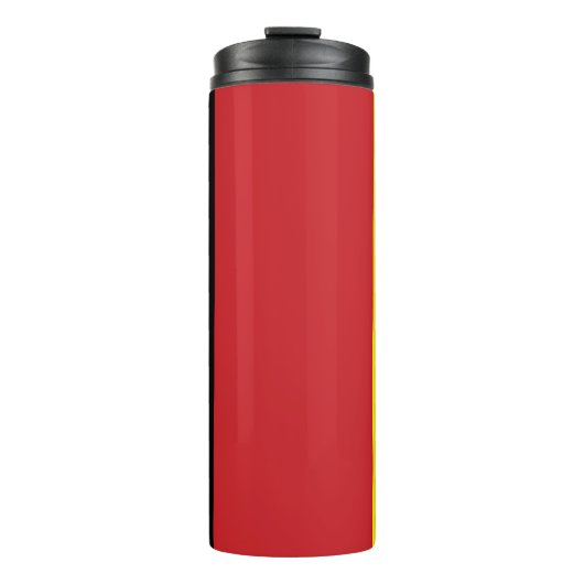 Deutsche Flagge Thermosbecher (Vorderseite)