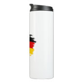 Deutsche Flagge Thermosbecher (Nach rechts gedreht)