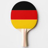 Deutsche Flagge Tischtennis Schläger (Vorderseite)