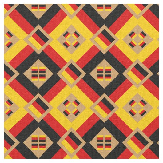 Deutsche Flagge & Trendy Deutschland Fabric Mode G Stoff (Nahaufnahme)