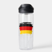 Deutsche Flagge Trinkflasche (Rückseite)