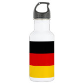 Deutsche Flagge Trinkflasche (Vorderseite)