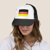 Deutsche Flagge Truckerkappe (Beispiel)