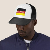 Deutsche Flagge Truckerkappe (Beispiel)