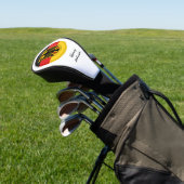 Deutsche Flagge und Mit Monogramm Golf Clubs Headcover (In SItu)