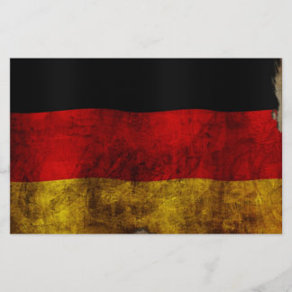 Deutsche Flagge - Vintage... Briefpapier
