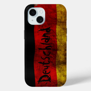 Deutsche Flagge - Vintage Case-Mate iPhone Hülle