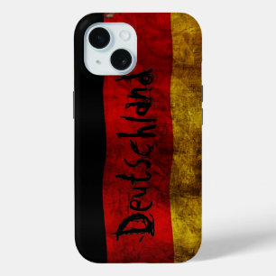 Deutsche Flagge - Vintage Case-Mate iPhone Hülle