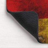 Deutsche Flagge - Vintage... Mousepad (Ecke)