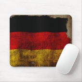 Deutsche Flagge - Vintage... Mousepad (Mit Mouse)