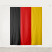 DEUTSCHE FLAGGE WANDTEPPICH (Vorderseite)