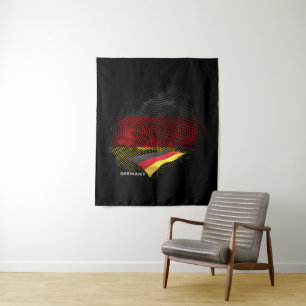 Deutsche Flagge Wandteppich