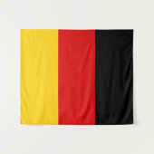 Deutsche Flagge Wandteppich (Vorderseite (Horizontal))
