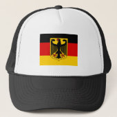 Deutsche Flagge & Wappen, Deutschland/Sportfans Truckerkappe (Vorderseite)