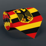Deutsche Flagge & Wappen, Flagge Deutschlands Krawatte<br><div class="desc">Deutsche Flagge & Wappen,  Flagge von Deutschland Neck Tie von World Flags United.</div>