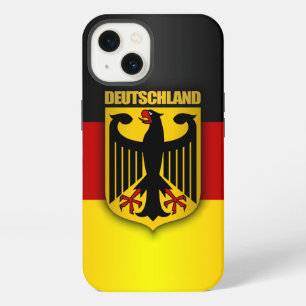 Deutsche Flagge & Wappen iPhone 13 Hülle