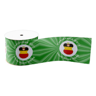Deutsche Flagge Weihnachtsengel Personalisieren Ripsband