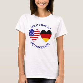 Deutsche Flagge - Welterbe Frauen T-Shirt