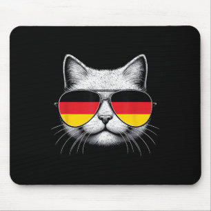 Deutsche Flagge Witzkatze Deutschland Kulturerbe P Mousepad