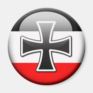 Deutsche Flagge WWI Magnet